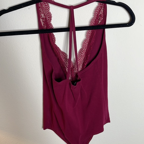 Burgundy Body Suit - Picture 3 of 3